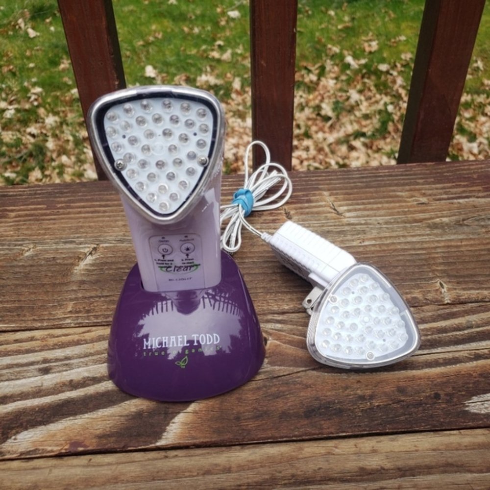 Michael Todd True Organic Clear Bi-Light Acne and Anti Aging Skincare Device
